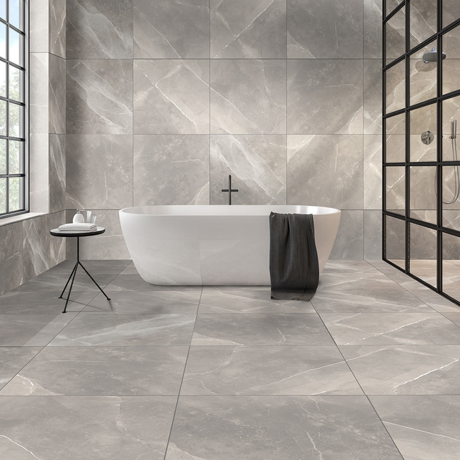 Onyx Pearl Marble Effect Porcelain Tiles | StoneSuperstore