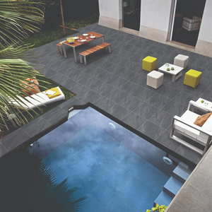 Picture of Delta Anthracite Porcelain Paving Slabs