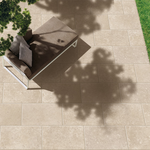 Picture of Dijon Beige Antiqued Outdoor Porcelain Paving Slab Tiles