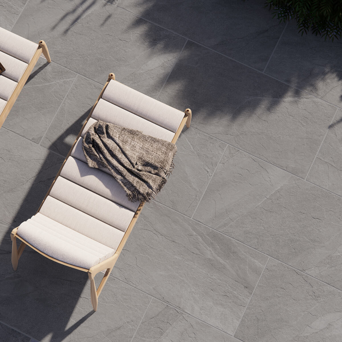 Valley Grey Porcelain Paving Slabs 90x60cm StoneSuperstore