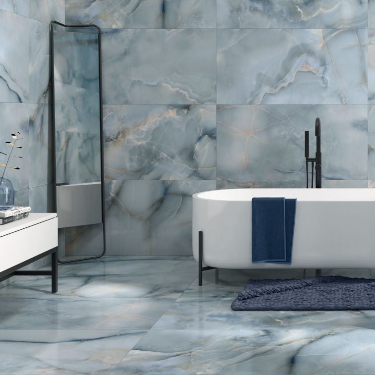 Shop Onyx Blue Tiles Online | StoneSuperstore