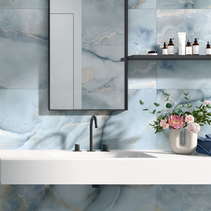 Shop Onyx Blue Tiles Online | StoneSuperstore