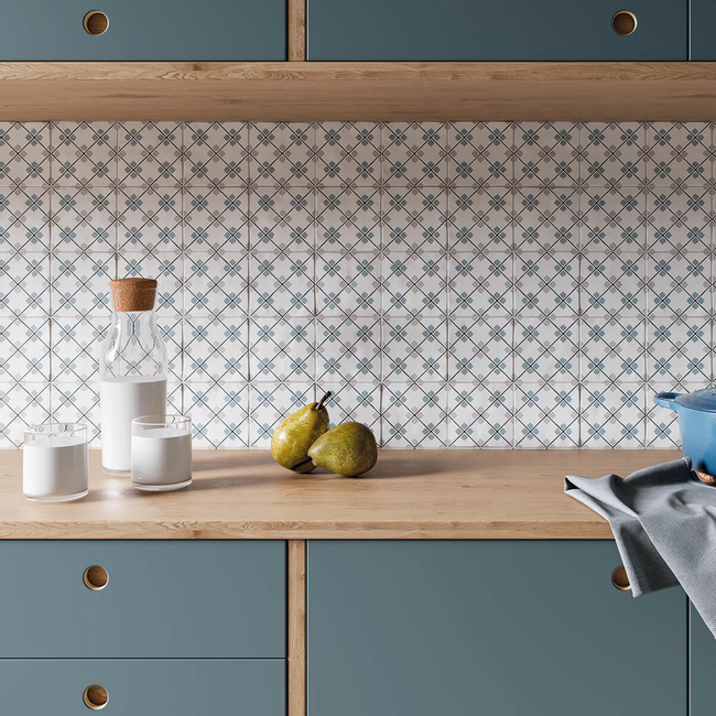 Shop Porto Vintage Blue Pattern Tiles Online | StoneSuperstore