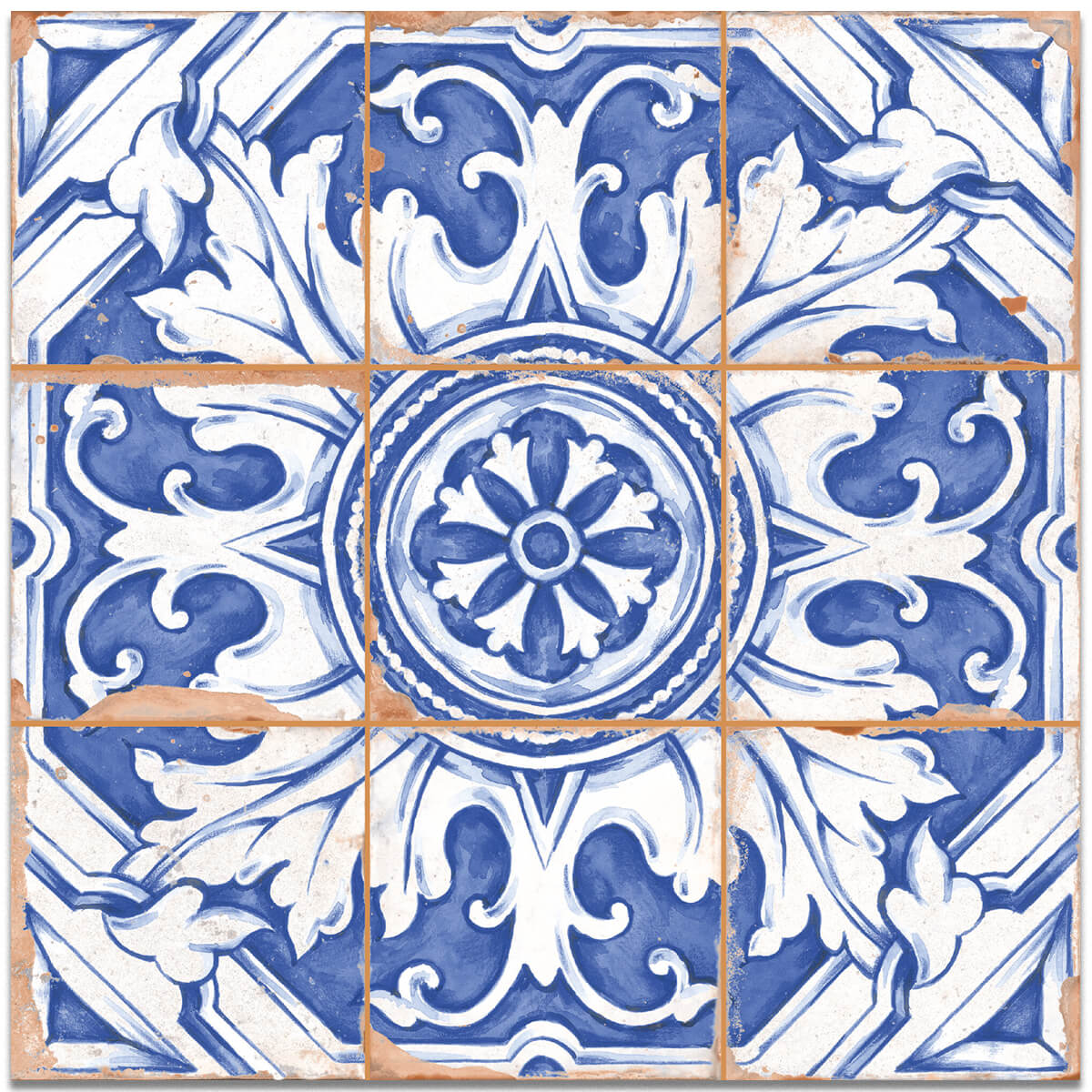 Formentera Blue Pattern Tiles Online | StoneSuperstore