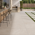 Picture of Kensington Beige Antiqued Outdoor Porcelain Paving Slab Tiles