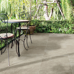 Picture of Montpellier Stone White Antiqued Outdoor Porcelain Paving Slab Tiles