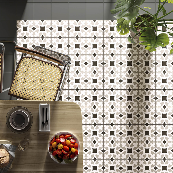 Shop Retro Grigio Pattern Tiles Online | StoneSuperstore