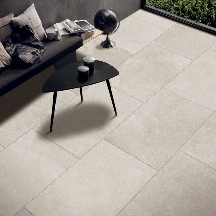 Padstow Greige Antique Effect Porcelain Floor Tiles | StoneSuperstore