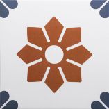 Picture of Retro Flower Patterned Tiles