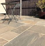 Picture of Classic Autumn Umber Sandstone 18.8 sqm Calibrated Paving Slab Pack