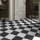 Picture of Firenza Nero Marquina Porcelain Tiles