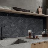 Picture of Firenza Nero Marquina Metro Tiles