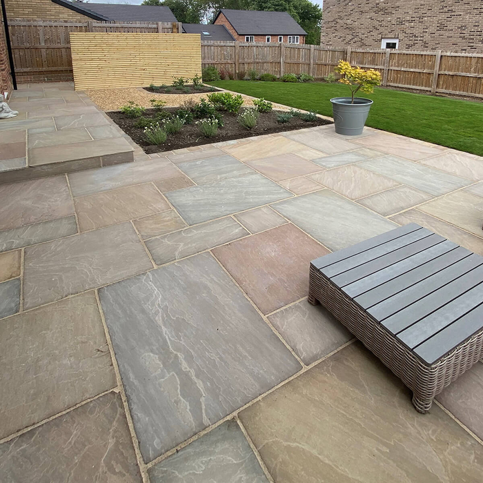 Classic Raj Imperial Sandstone Paving Pack | StoneSuperstore