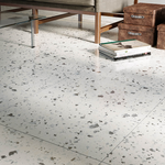 Picture of Cosmic Terrazzo White Porcelain Tiles