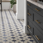 Picture of Celestial Blue Patterned Tiles