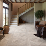 Picture of Cotton Oak Parquet Porcelain Tiles