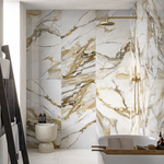 Picture of Aurora Gold Polished Porcelain Tiles