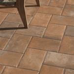 Show details for Tivoli Terracotta Porcelain Paving Cobbles Picture of Tivoli Terracotta Porcelain Paving Cobbles